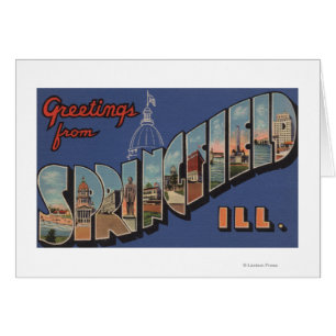 Springfield, l'Illinois - grandes scènes de lettre
