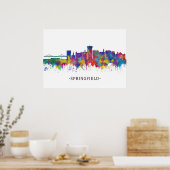 Springfield Missouri Skyline Poster (Keuken)