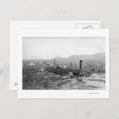 Springfield, OF Uitzicht van de stad en knollen Briefkaart (Voorkant / Achterkant)