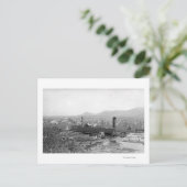 Springfield, OF Uitzicht van de stad en knollen Briefkaart (Staand voorkant)