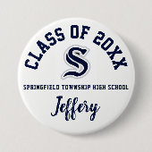 Springfield Township High School Button Logo (Voorkant)