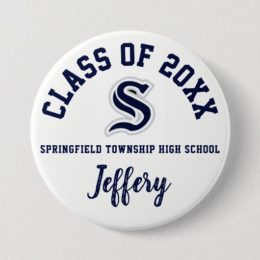 Springfield Township High School Button Logo (Voorkant)