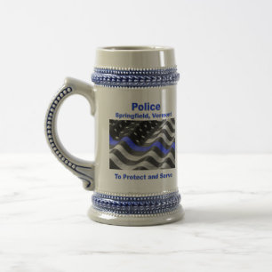 Springfield, Vermont. Police Bierpul