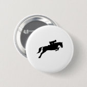 springgalopperend looppaard ronde button 5,7 cm (Voorkant /achterkant)