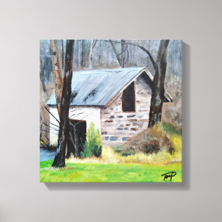 Springhouse - Gettysburg, PA Canvas Afdruk
