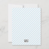 Springkasteel Feestje Opvulbare Kinderen Bedankkaart (Achterkant)