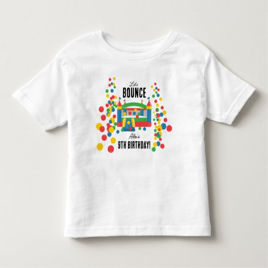 Springkasteel Kinderen Stuiter Feest Verjaardag Kinder Shirts (Voorkant)