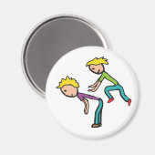 springkous magneet (Voorkant / Achterkant)