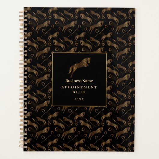 springpaard | Krabbel Paard | Paardentrainer Planner (Voorkant)