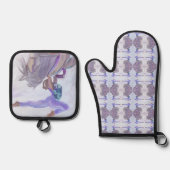 springpaard ovenwant & pannenlap set (Voorkant)