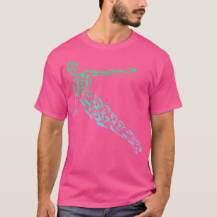 Springplank Duiken Tshirt High Duiken Jongens Plat
