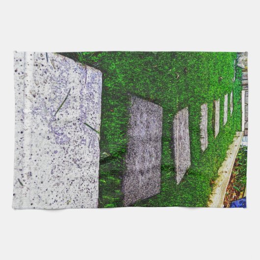 Springplanken door Shirley Taylor Theedoek (Horizontaal)