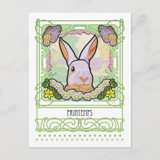 SPRINGPOSTKAART BRIEFKAART (Voorkant)