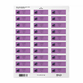 Springruiter Retouradreslabel Etiket (Full Sheet)