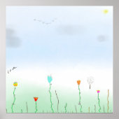 Spring's a-comin' poster (Voorkant)