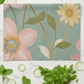 Spring's Gentle Awakening gepersonaliseerd Theedoek (Gevouwen)