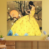 "Spring's Promise" door Marjorie Miller Canvas Afdruk (Insitu (Woonkamer))
