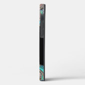 Springsalla Uniek Elegant Koel Monogram Case-Mate iPhone Case (Achterkant / Links)