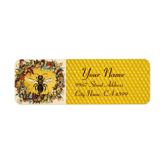 SPRINGSTROMEN HOOGTE, BEEKEEPER ETIKET (Voorkant)