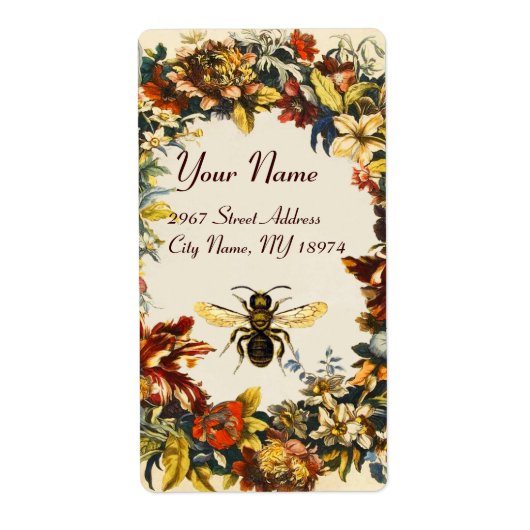 SPRINGSTROMEN HOOGTE, BEEKEEPER ETIKET (Voorkant)