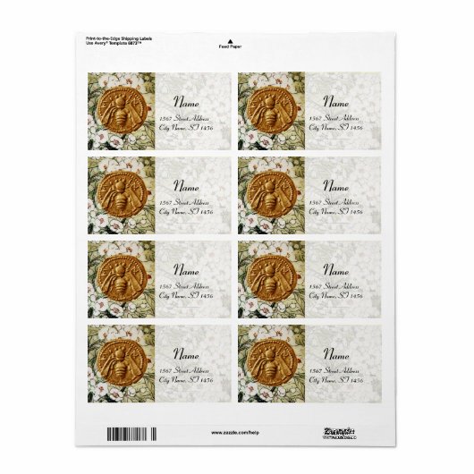 SPRINGSTROMEN HOOGTE, BEEKEEPER ETIKET (Full Sheet)