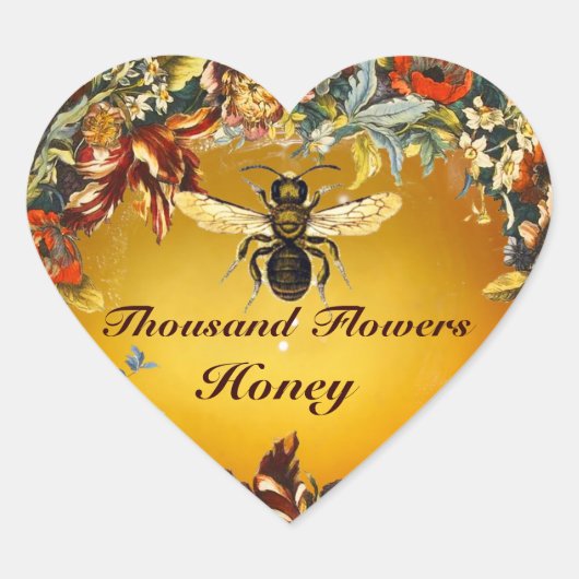 SPRINGSTROMEN HOOGTE / BEEKEEPER HEART HART STICKER (Voorkant)