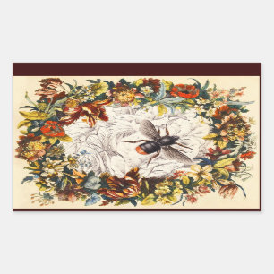 SPRINGSTROMEN HOOGTE / BEEKEEPER RECHTHOEKIGE STICKER