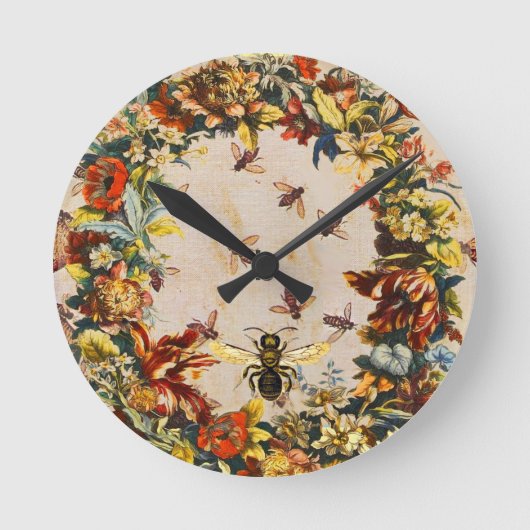 SPRINGSTROMEN HOOGTE / BEEKEEPER RONDE KLOK (Voorkant)