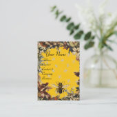 SPRINGSTROMEN HOOGTE, BEEKEEPING, RUNDVLEES VISITEKAARTJE (Staand voorkant)