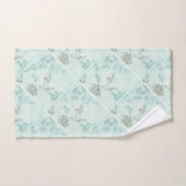 SPRINGSTROOMTOWEL SEAFOAMGRID BATHROOM BAD HANDDOEK (Handdoek)