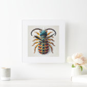 Springtail in Natural Habitat 260824IREF231 - Wate Vierkante Klok (Huis)