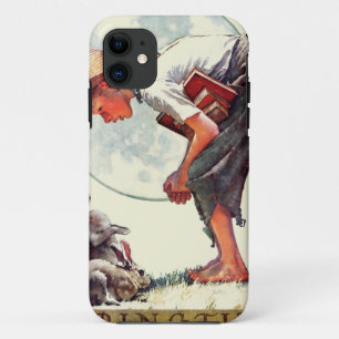 Springtime, 1935 jongen met bunny iPhone 11 hoesje