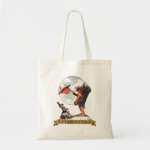 Springtime, 1935 jongen met bunny tote bag