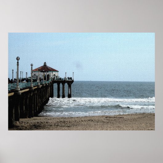 Springtime à Manhattan Beach 36 x 24 Poster (Devant)