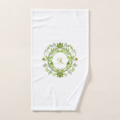 Springtime avec serviette de bain initiale (Serviette à main)