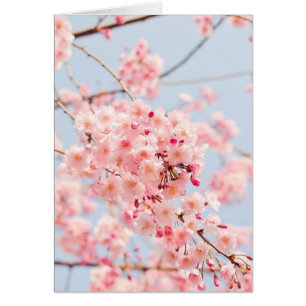 Springtime Blossom Blank Kaart