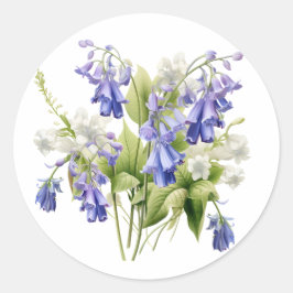 Springtime Bluebell Stickers