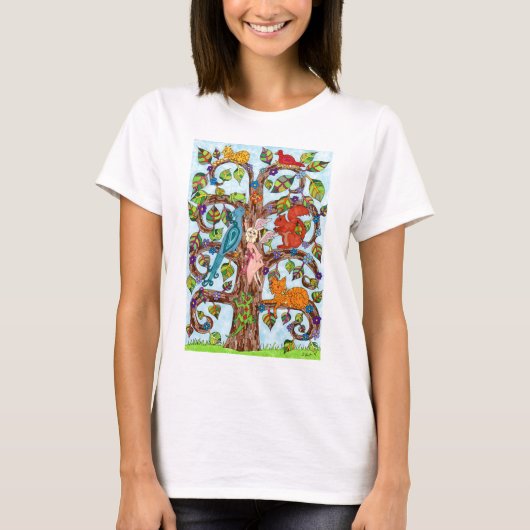 Springtime-boom van het leven t-shirt (Voorkant)
