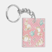 Springtime-bundelpatroon Sleutelhanger (Voorkant Links)