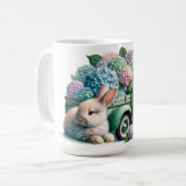 'Springtime Bunnies' Keramische Mok (Voorkant links)