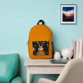 Springtime Bunny Magic  Bedrukte Rugzak