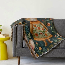 Springtime Bunny Magic  Deken