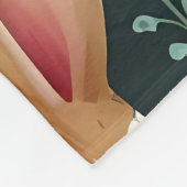 Springtime Bunny Magic  Fleece Blanket (Hoek)