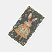 Springtime Bunny Magic Gastenhanddoeken Servet (Hoek)