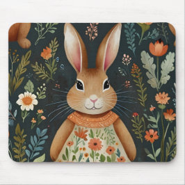 Springtime Bunny Magic Mousepad Muismat