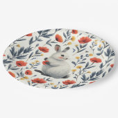 Springtime Bunny Papieren Bordje (Gekanteld)