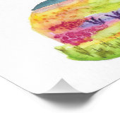 Springtime Bunny Photo Print Foto Afdruk (Hoek)