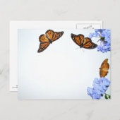 Springtime-Butterflies Briefkaart (Voorkant / Achterkant)