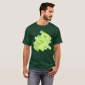 SpringTime Camo Pattern Digital Sketch T-shirt (Voorkant volledig)
