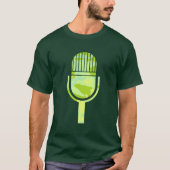 SpringTime Camo Pattern  Mic T-shirt (Voorkant)